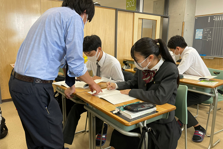 定期試験前の勉強会